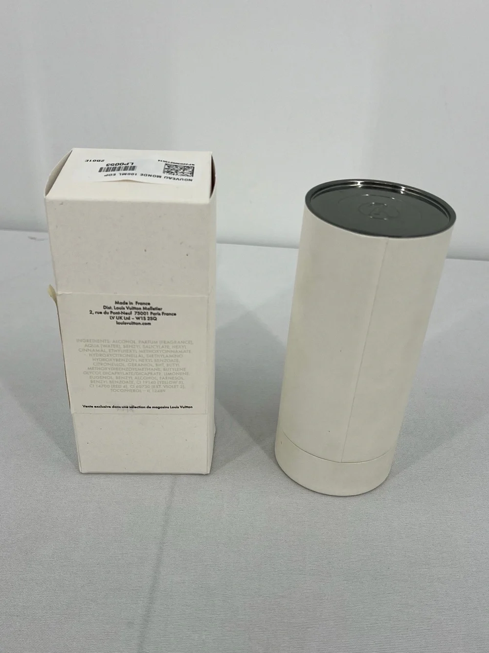 Louis Vuitton Nouveau Monde Empty Perfume Case dust Box 100ml designer packaging